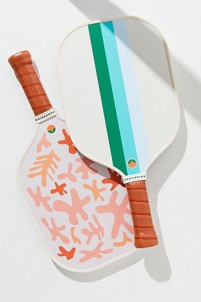 pickleball paddle, pickleball racket, pickleball gear, sports equipment, racket sports, new arrival, bestseller push, minimalist, flat lay, fresh, playful, neutral, green, orange